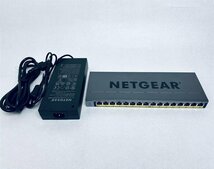 ＜中古Sランク 清掃済 美品＞NETGEAR GS116PP PoE+(183W)対応 ギガビット16ポート アンマネージスイッチ 送料無料 領収書発行_画像1