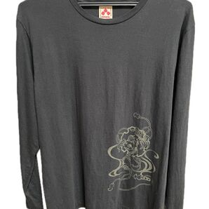 和柄ロングTシャツ ちきりや