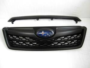 【未使用】【 マットブラック 】 Subaru Forester SJG SJ Genuine フロントGrille 艶消し Black XT X-BREAK Sti ts 等 Grille