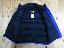 ★ノースフェイス NORTHFACE★メンズ ダウンベスト ブラック×ブルー★R60512043A_画像4