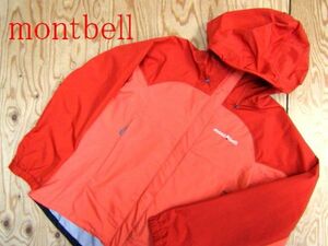 ★モンベル mont-bell★レディース サンダーパスジャケット オレンジ 1128345★R60512039A