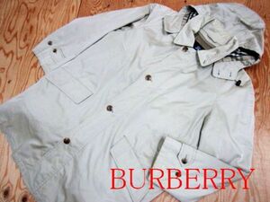 ★バーバリー BURBERRY★メンズ ダウンライナー付き フーディジップコート ベージュ★R60519012B