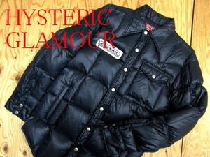 ★ヒステリックグラマー HYSTERIC GLAMOUR★メンズ ウエスタンデザイン ダウンシャツジャケット★R60519012A