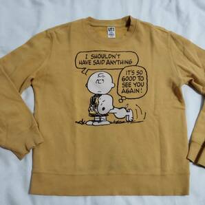 ピーナッツ スヌーピー チャーリーブラウンPeanut Snoopy　トレーナーM