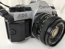 カメラ Canon AE-1 PROGRAM ボディ/レンズ FD 50m F1.8 一眼レフカメラ_画像2