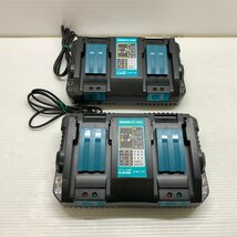 MIN【中古美品】 MSMK マキタ対応 急速充電器 DC18RD 2個 セット 〈102-240423-KS-16-MIN〉_画像1