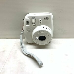 MIN【現状渡し品】 MSMK FUJIFILM インスタントカメラ チェキ INSTAX mini 8+ ホワイト 箱なし 富士フィルム 〈94-240502-ME-22-MIN〉