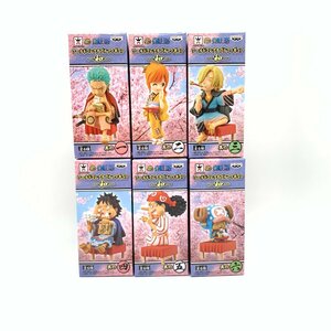 FUR【中古未開封】BANPRESTO(バンプレスト) ワンピース ワールドコレクタブルフィギュア(WCF) 和 全6種セット【048-240505-KO-03-FUR】