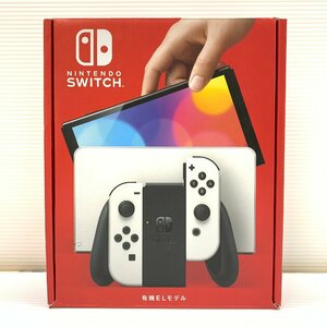 MIN【中古美品】 MSMG Nintendo Switch 有機ELモデル ホワイト HEG-S-KAAAA JPN 欠品あり 〈34-240512-CN-15-MIN〉