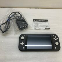 MIN【中古品】 MSMG Nintendo Switch Lite グレー 任天堂 スイッチ 〈34-240515-KS-34-MIN〉_画像3