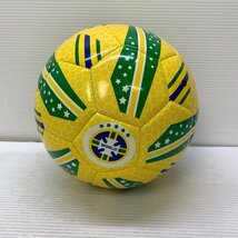 MIN【中古品】 MSMS サッカーボール フットサル フットボール ブラジル 直径約22cm 〈124-240517-KS-22-MIN〉_画像1