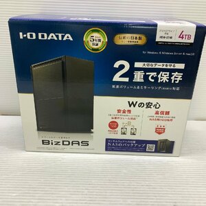 MIN【未使用品】 MSMK IODATA 2ドライブ搭載 外付ハードディスク 4TB HDW-UT4B アイ・オーデータ 〈88-240518-ME-12-MIN〉