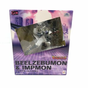 FUR[ б/у нераспечатанный товар ]G.E.M. серии digimon Tey ma-z bell zebmon& Imp mon фигурка [052-240523-SY-06-FUR]