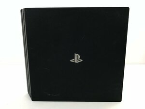 【TAG・現状品】(2)★1円～★PlayStation4 Pro本体 CUH-7000B 1TB ★本体のみ ★動作確認済み ★すべり止め欠品　033-240509-YK-11-TAG