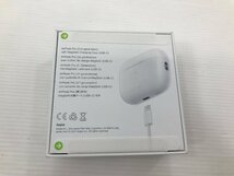 【TAG・未開封】☆（2）Apple MTJV3J/A AirPods Pro 第2世代 MagSafe充電ケース USB-C ワイヤレスイヤホン☆93-240514-SS-05-TAG_画像2