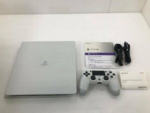 【TAG・現状品】(1)★1円～★PlayStation4 ★CUH-2100A 500GB ホワイト ★欠品多数 ★動作確認済み　033-240521-YK-17-TAG