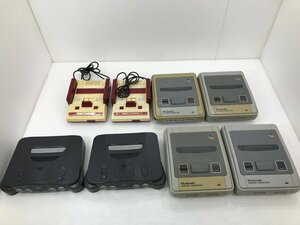 [TAG* junk ]* set sale * game machine body set * not yet inspection goods * Famicom / Super Famicom /64 etc. 023-240528-YK-12-TAG