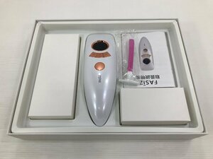 【TAG・現状品】☆FASIZ 家庭用脱毛器 HAIR REMOVAL ホワイト Fasiz-607C動作OK☆104-240531-SS-03-TAG