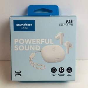 ICH【未使用品】 未使用 ANKER アンカー soundcore P25i ホワイト Bluetoothイヤホン 〈106-240507-aa4-ICH〉