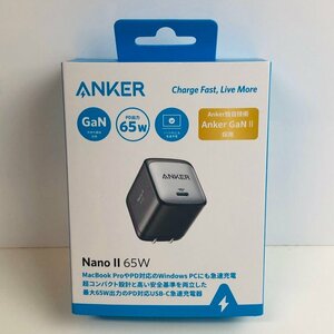 ICH【未使用品】 未使用 ANKER アンカー Nano Ⅱ 65W　急速充電器 〈106-240507-aa5-ICH〉