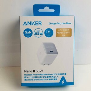 ICH【未使用品】 未開封 ANKER アンカー Nano II 65W PD出力 USB-C急速充電器 〈106-240506-aa3-ICH〉