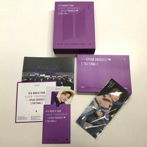 FUZ【中古美品】 BTS WORLD TOUR LOVE YOURSELF:SPEAK YOURSELF [THE FINAL] Blu-ray Disc ブルーレイ 〈84-240509-VT-16-FUZ〉