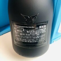 ICH【未使用品】 ANGEL エンジェル ブリュット ヘイロー ブルー 750ml 12.5% ケース付 〈214-240512-aa6-ICH〉_画像4