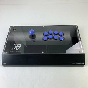 FUZ[ present condition delivery goods ] HORI Hori fighting edge blade PS4/PCake navy blue arcade controller (24-240513-NM-8-FUZ)