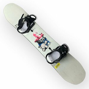 FUZ【中古品】 BURTON バートン 135cm キッズ スノーボード ビンディングセット Kilroy Twin Camber 〈117-240513-0NM-13-FUZ〉