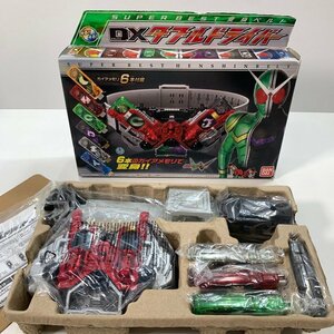 FUZ【ジャンク品】 仮面ライダーW スーパーベスト変身ベルト DXダブルドライバー 電池液漏れあり 〈44-240514-0M-13-FUZ〉