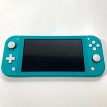 FUZ【中古品】 Nintendo SwitchLite スイッチライト本体 ターコイズ やや使用感あり 〈34-240514-M-12-FUZ〉_画像2