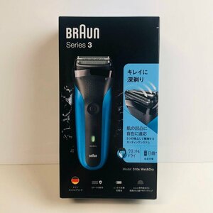 ICH【未使用品】 未使用 BRAUN ブラウン series3 310S シェーバー 防水仕様 急速充電 〈106-240520-aa3-ICH〉