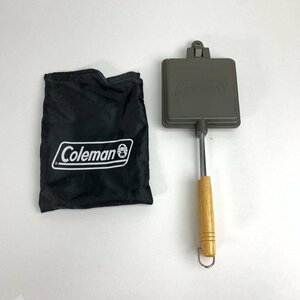 FUZ【中古品】 Coleman ホットサンドメーカー ホットサンドイッチクッカー 専用袋付 コールマン 〈128-240523-VT-20-FUZ〉