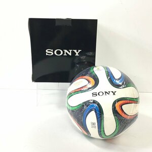 TEI【中古美品】 adidas サッカーボール FIFA WORLD CUP Brasil OFFICIAL PARTNER SONY 5号 〈124-221010-MK-5-TEI〉