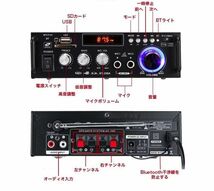 BT-298A 最大出力300W＋300W USB SD Bluetooth 再生可 オーディオアンプ._画像5