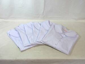 USED 制服のブラウス スクールシャツ ミツコシ スクールウェア 6枚(半袖5 長袖1) 使用感沢山有 洗濯機でホーム洗い済
