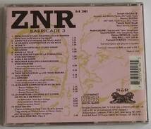 【CD】 ZNR - Barricade 3 / 海外盤 / 送料無料_画像2