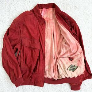 [ super rare ]HUGO BOSS Hugo Boss original leather suede jacket blouson leather jacket product .