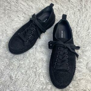 ANN DEMEULEMEESTER アンドゥムルメステール ローカットスニーカー　黒　41