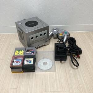 【動作品】 1円～ 任天堂 ゲームキューブ 本体 エンジョイプラスパック ソフト28本 ゲームボーイ Nintendo ニンテンドー