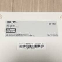 【ジャンク品】 SONY DVDライター VRD-MC5 2007年製 ソニー 通電のみ確認_画像6