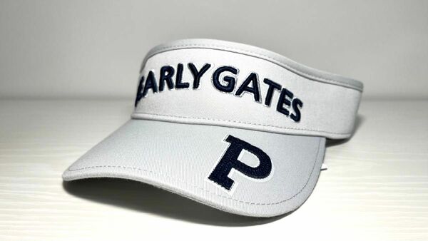 【新品】PEARLY GATES パーリーゲイツ リサイクルツイルバイザー (UNISEX)