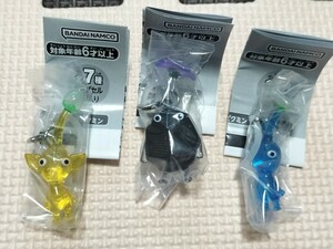 【送料無料】新品 未開封 ピクミン めじるしアクセサリー 岩ピクミン 黄ピクミン 青ピクミン ミニブック ガチャ ガシャポン