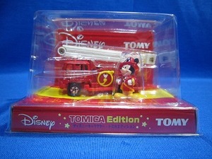 173 распроданный ценный TOMY Disney герой TOMICA Edition Mickey пожарная машина 