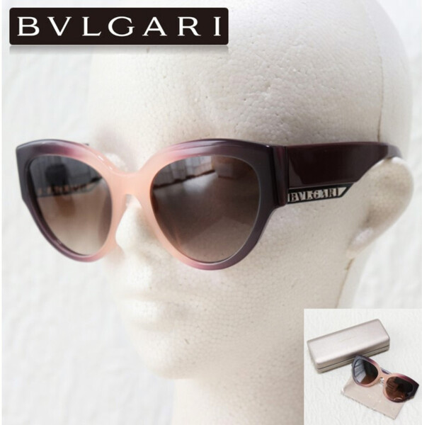 新品ケース付き【BVLGARI ブルガリ】キャットアイシェイプ サングラス BV8258F v5063