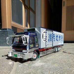  Aoshima рефрижератор демонстрационный рузовик конечный продукт Giga . месяц круг 