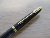 美品　パーカー　PARKER　万年筆　ボールペン　ケース　セット　ブラック＆ゴールド　GIFT COLLECTION　ペン先　14K　585　made in FRANCE_画像9