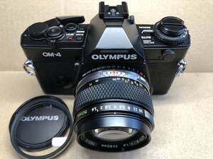 OLYMPUS OM-4 オリンパス フィルムカメラ MF一眼レフ　単焦点レンズ G.ZUIKO AUTO-S 50mm f1.14