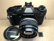OLYMPUS OM-3 オリンパス フィルムカメラ MF一眼レフ　単焦点レンズ ZUIKO MC AUTO-S 50mm f1.14_画像1