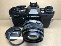 OLYMPUS OM-4 オリンパス フィルムカメラ MF一眼レフ　単焦点レンズ G.ZUIKO AUTO-S 50mm f1.14_画像1
